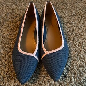 Vionic Women's Blue and Light Pink Loafers